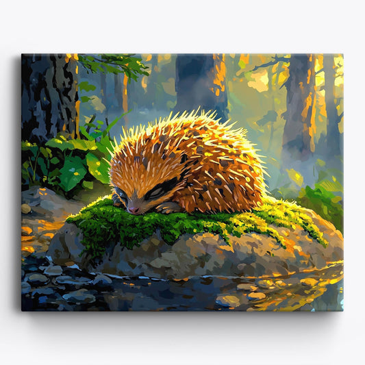 Quilled Forest Guardian