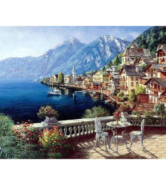 Beautiful Seaside and Mountains