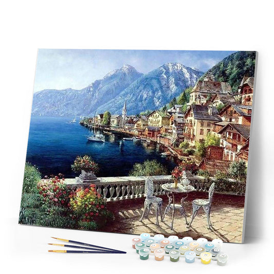 Beautiful Seaside and Mountains
