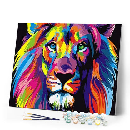 Lion Pop Art