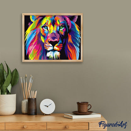 Lion Pop Art
