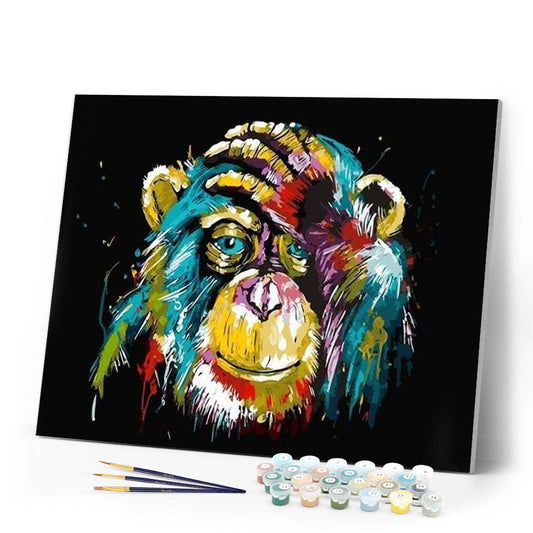 Baboon Pop Art