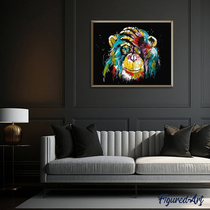 Baboon Pop Art