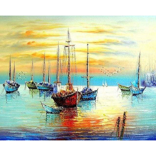 Sailboats at the Port