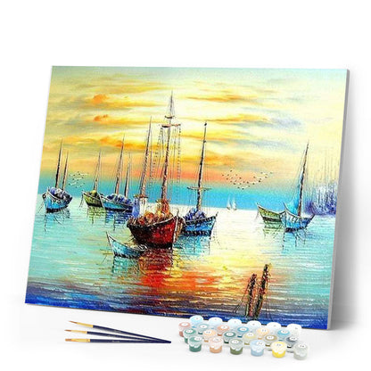 Sailboats at the Port