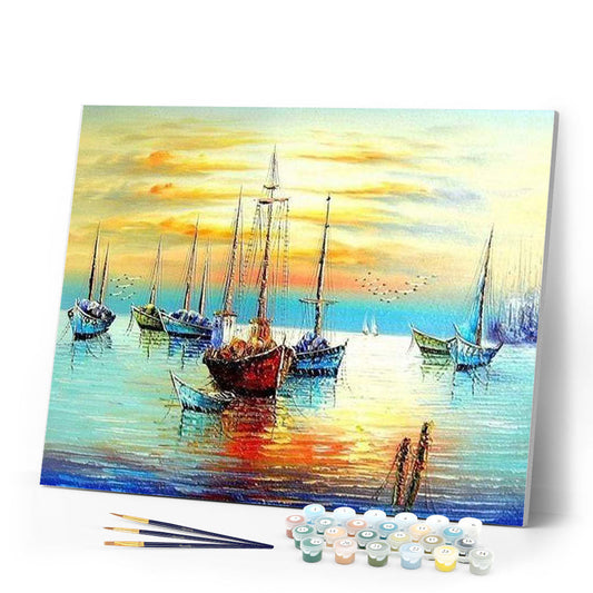 Sailboats at the Port