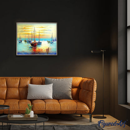 Sailboats at the Port