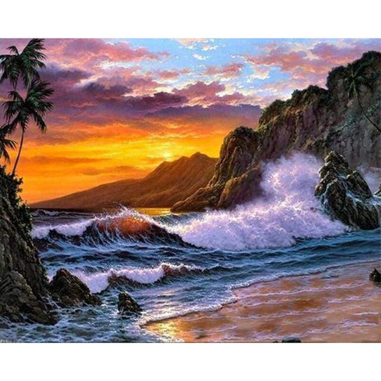 Cliff and Waves