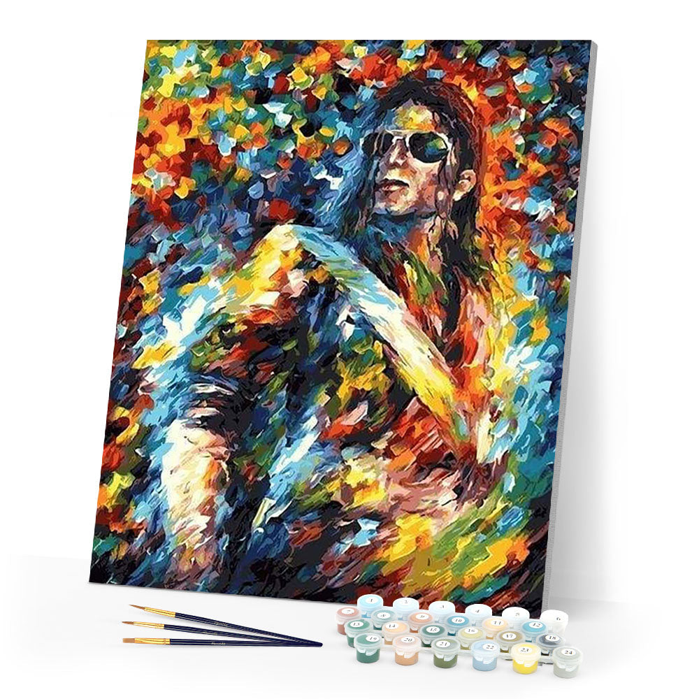 Painted Michael Jackson