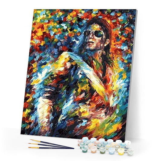 Painted Michael Jackson