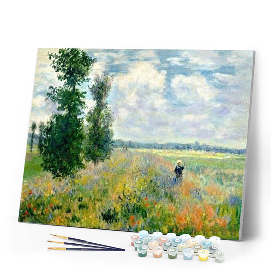 Monet Field of Poppies