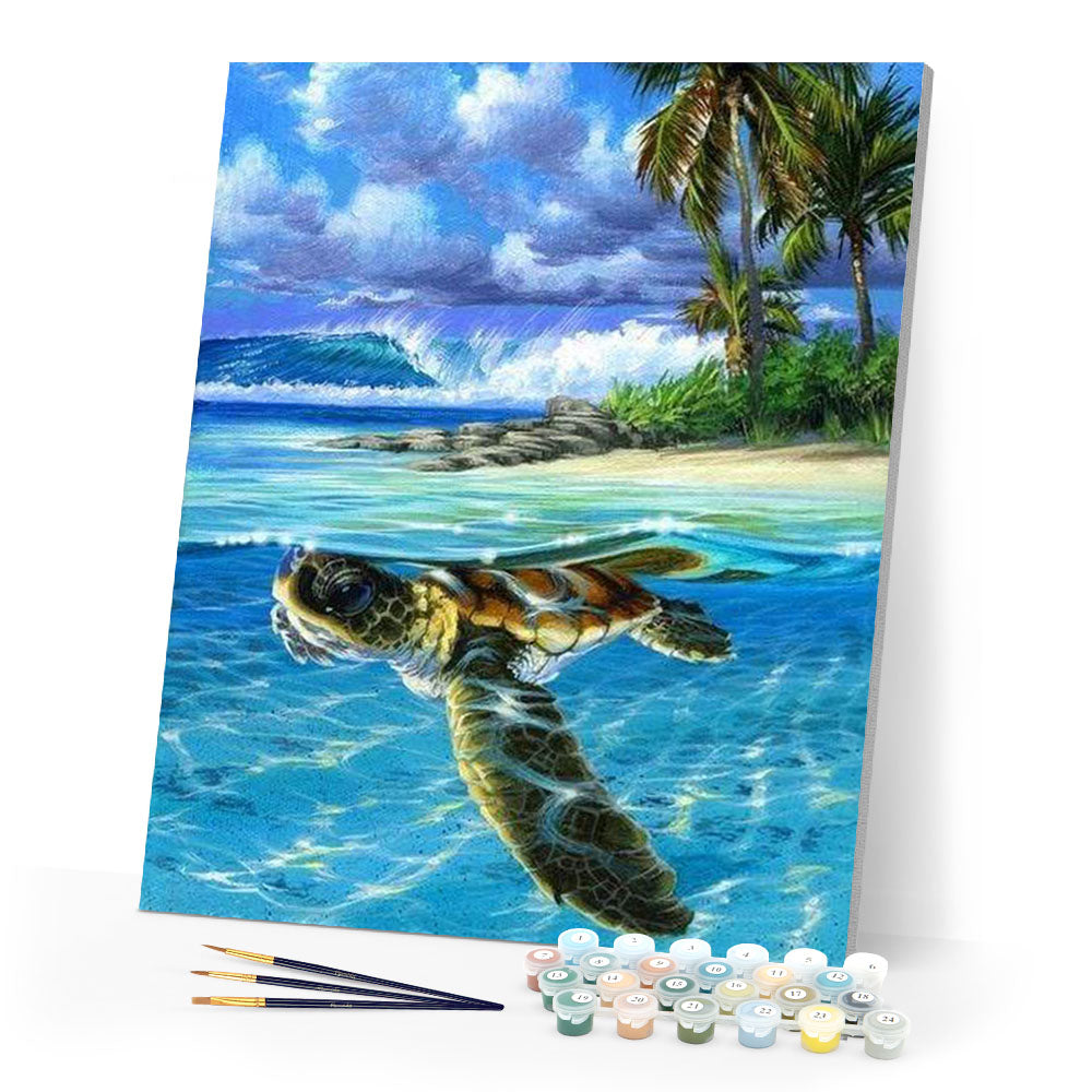 Relaxing Turtle