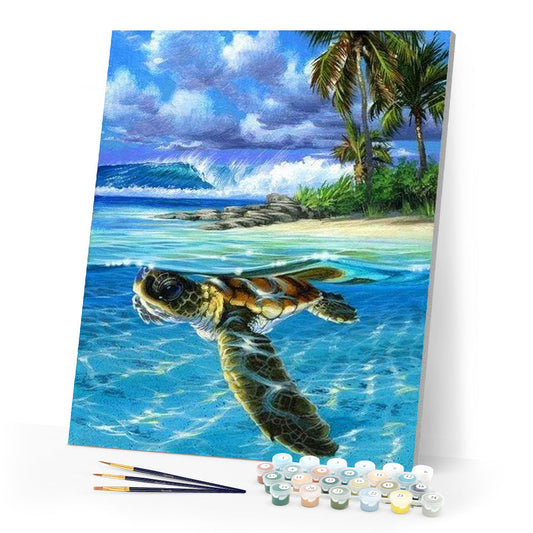 Relaxing Turtle
