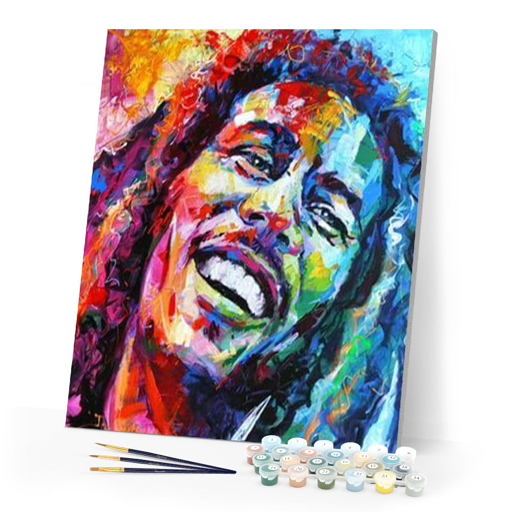 Bob Marley Watercolor