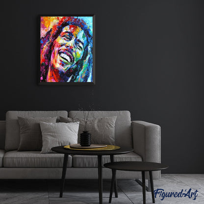 Bob Marley Watercolor