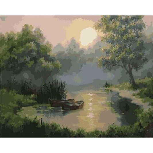 Small Lake at Dawn