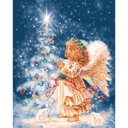 Angel during Christmas
