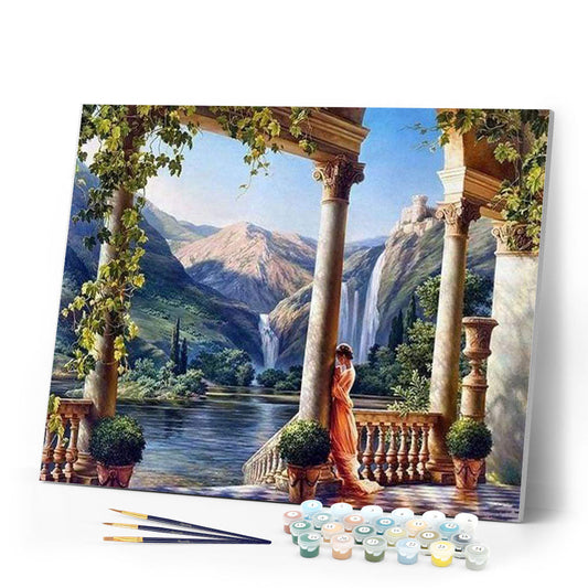 A Goddess at the water's edge