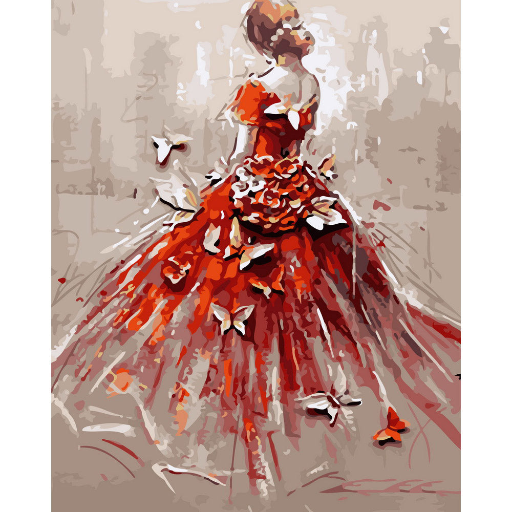 Dancer and Butterflies