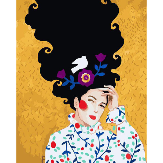 Woman and hairstyle