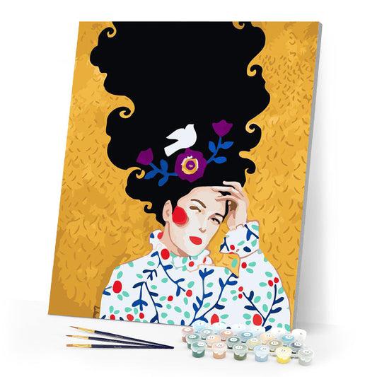 Woman and hairstyle