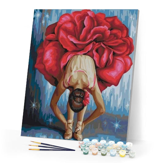 Ballerina Flower Shaped