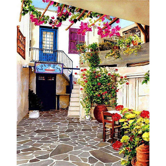 Patio in Paris
