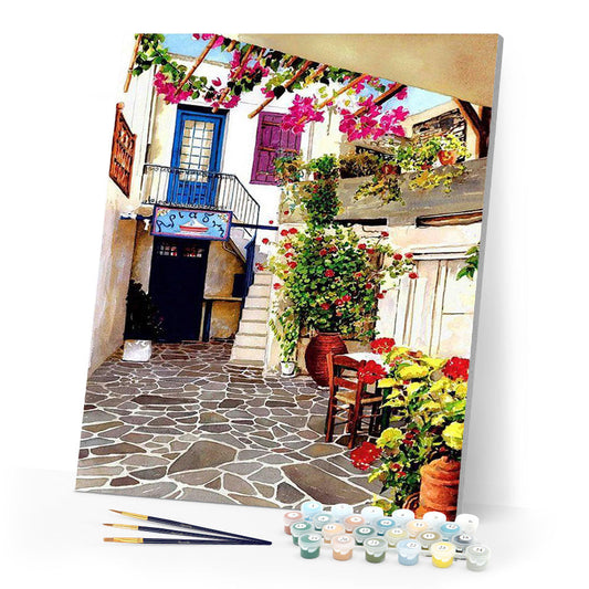 Patio in Paris