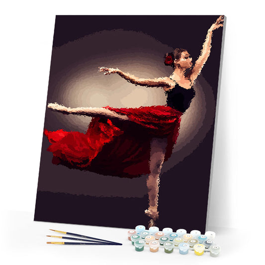 Ballerina with Sansha Pointe Shoes