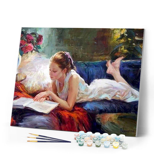 Young Woman Reading