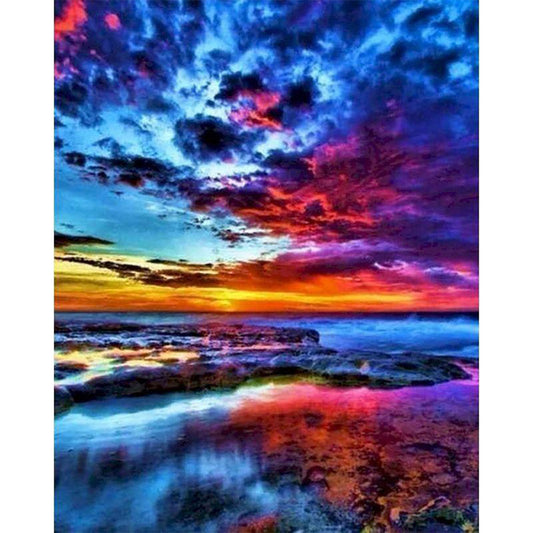Cloudy Sky with Beautiful reflection