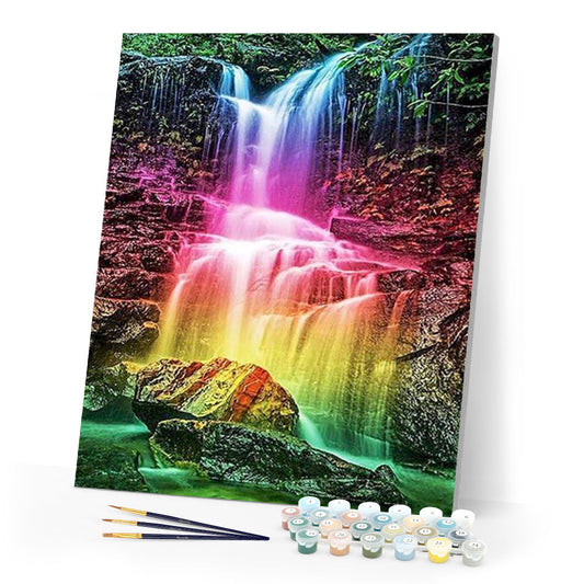 Magical waterfall