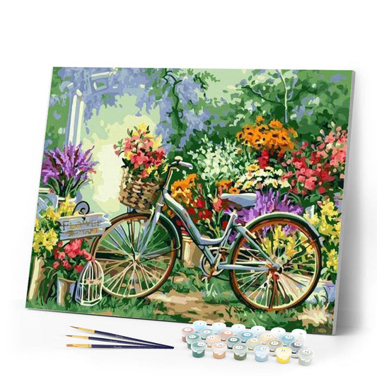 Flowers and Bicycles