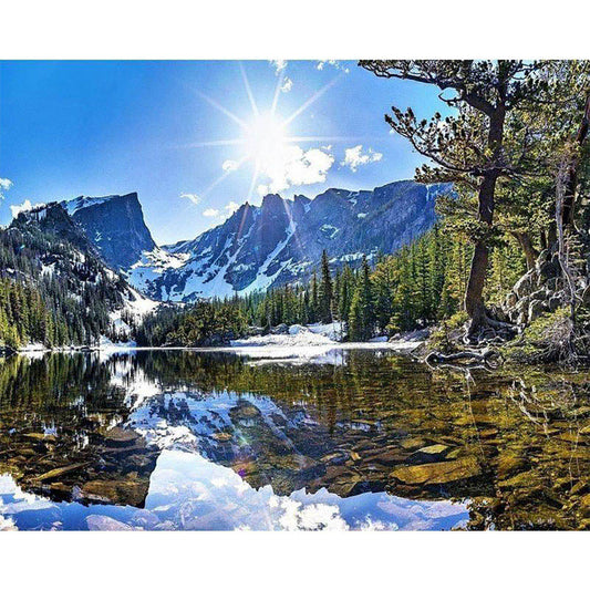 Mountain and River
