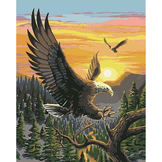 Eagle at Sunrise