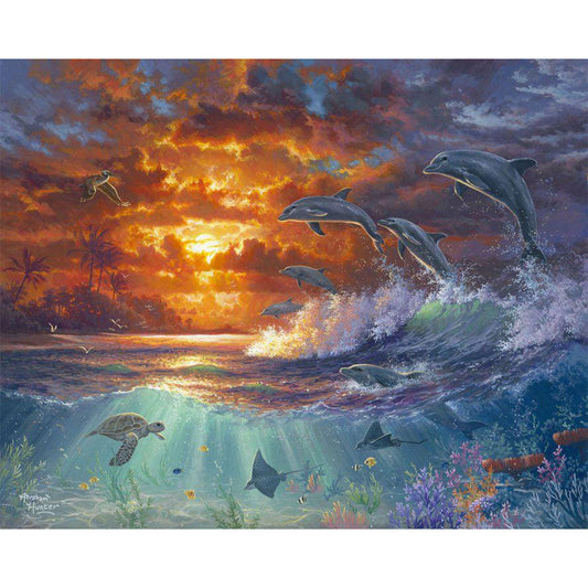 Ocean and Sunset
