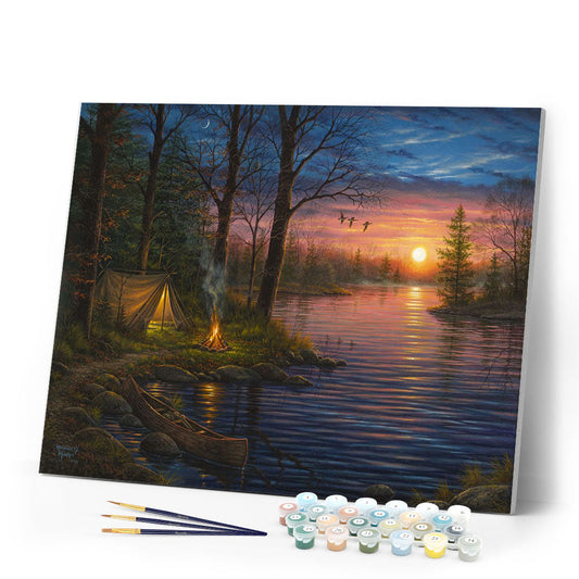Camping and Lake