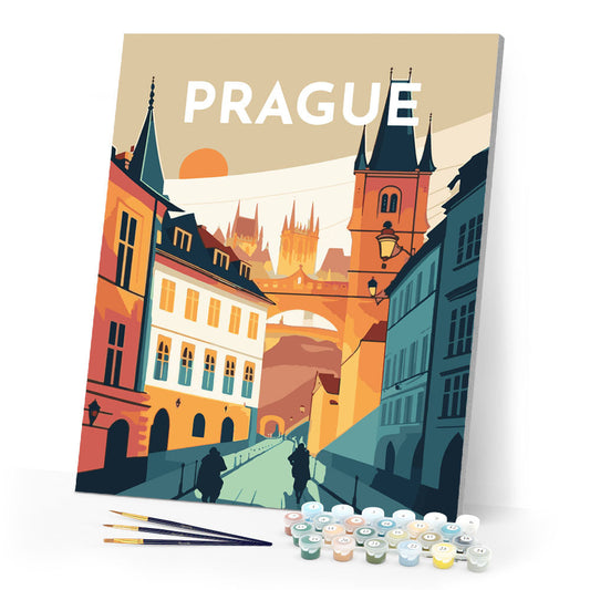 Travel Poster Prague