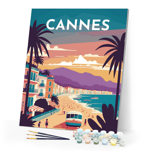 Travel Poster Cannes