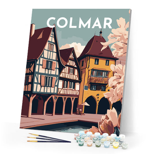 Travel Poster Colmar