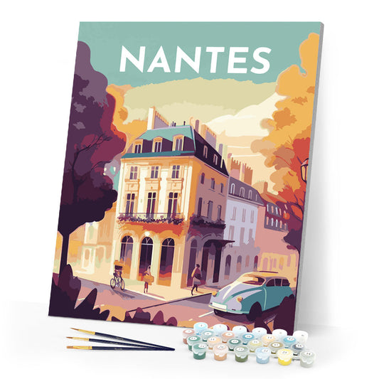 Travel Poster Nantes