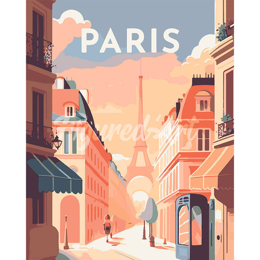 Travel Poster Paris