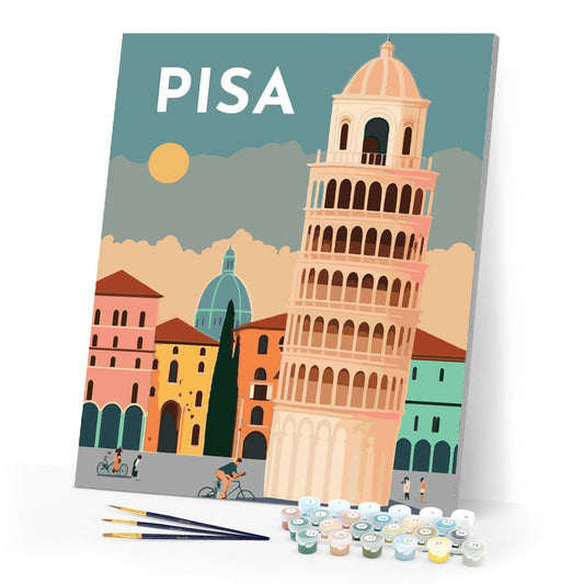 Travel Poster Pisa