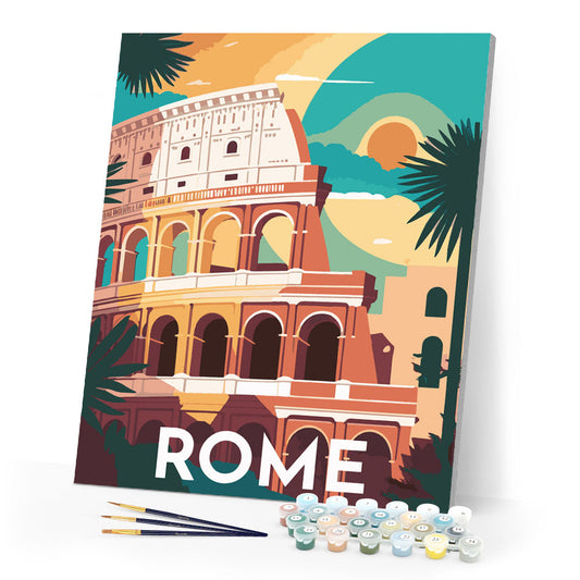 Travel Poster Rome