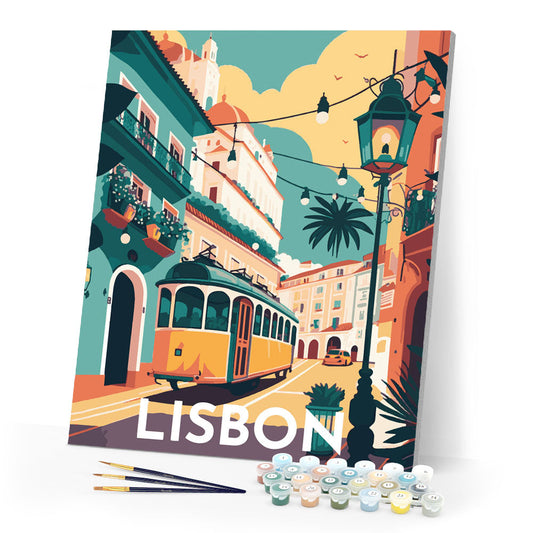Travel Poster Lisbon