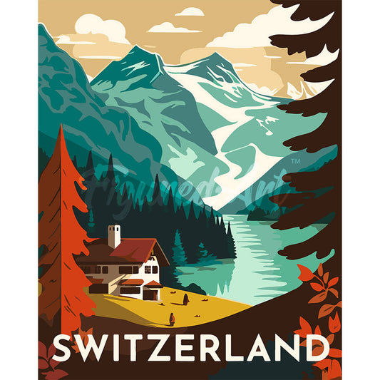 Travel Poster Berne