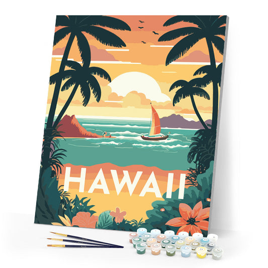 Travel Poster Hawaii