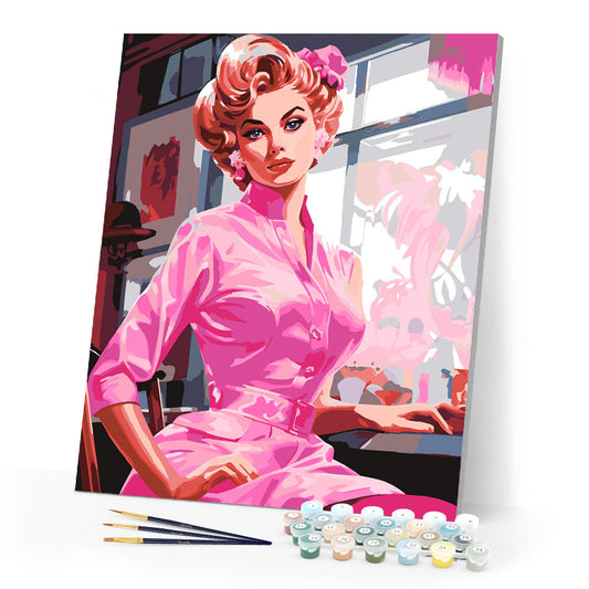 Vintage Pink Diva