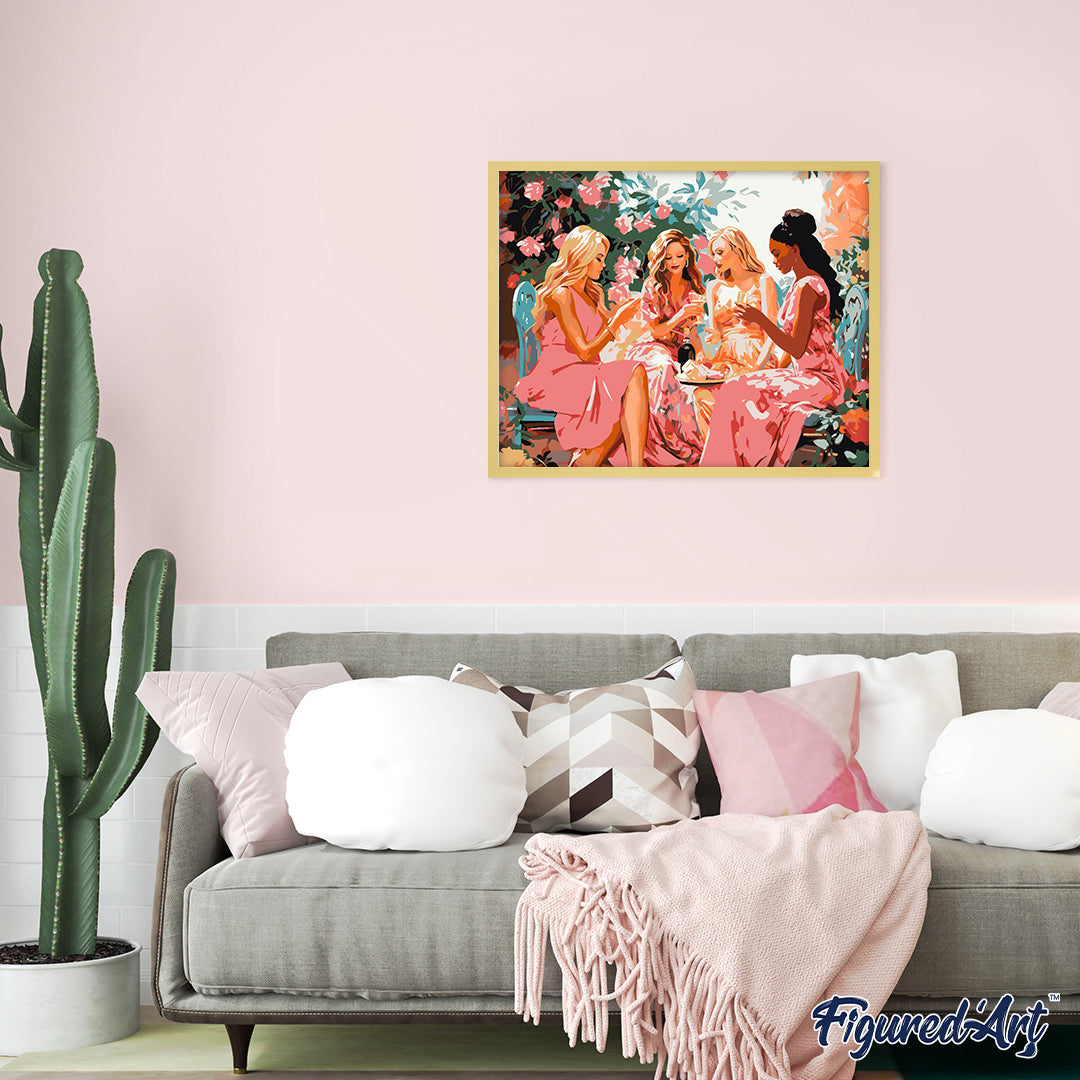 Divas' Toast in the Garden