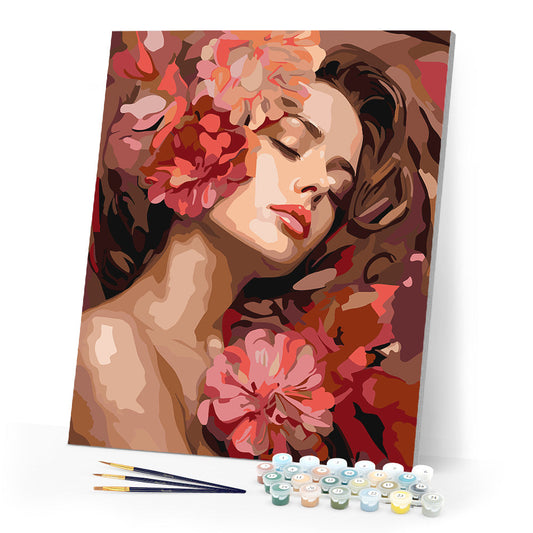 Camellias Sleeping Beauty